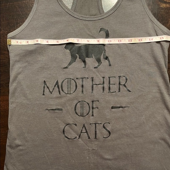 Gray 'Mother of Cats' Tank Top, Game of Thrones (GOT) style - Picture 4 of 7